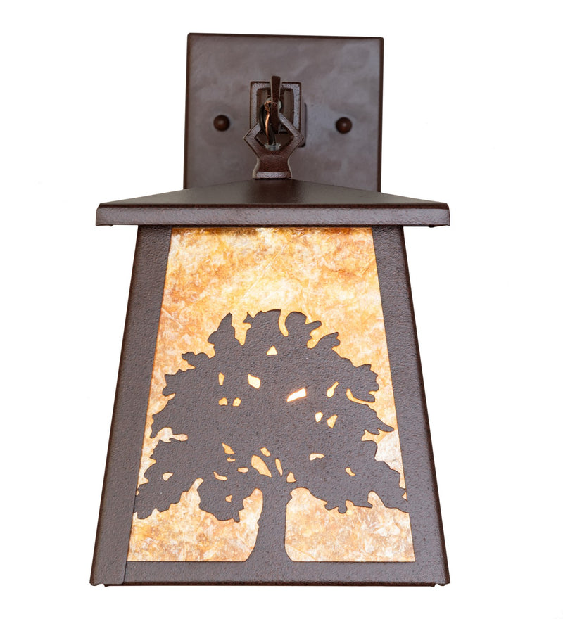 Meyda Tiffany 82677 One Light Wall Sconce, Rust
