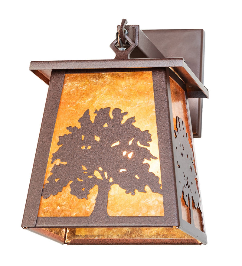 Meyda Tiffany 82677 One Light Wall Sconce, Rust