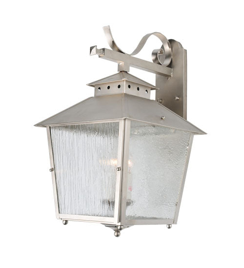 Meyda Tiffany 98726 Three Light Wall Sconce, Brushed Nickel