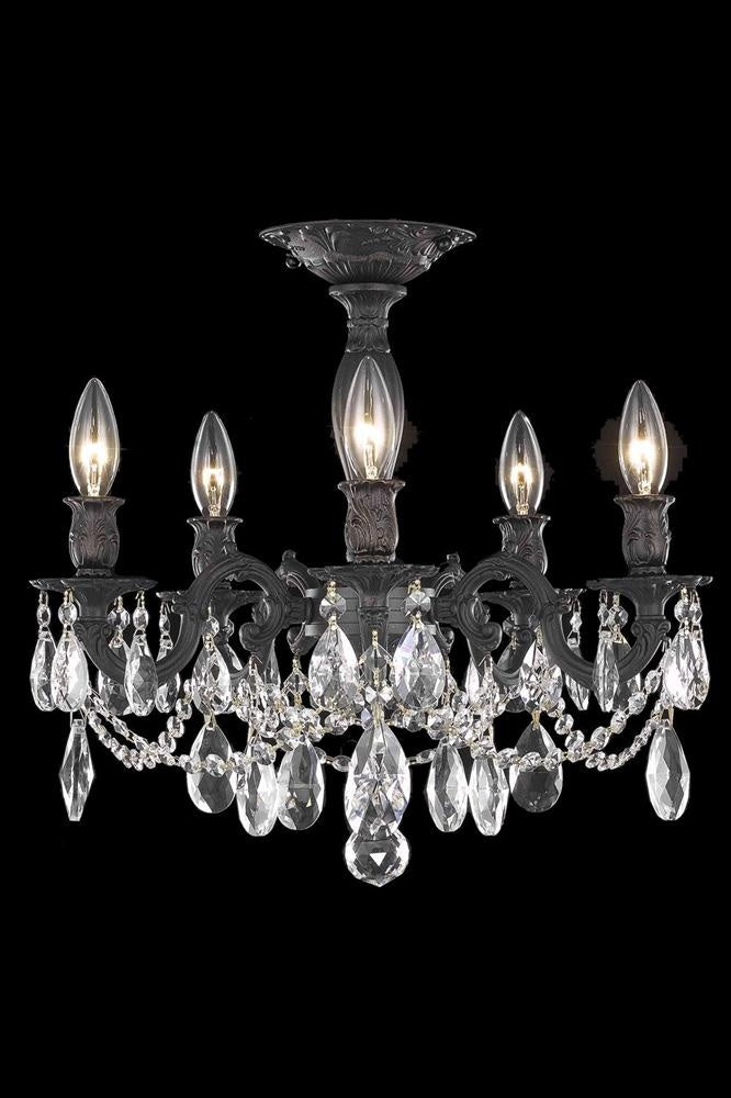 Elegant Lighting 8205F18DB/RC Five Light Chandelier