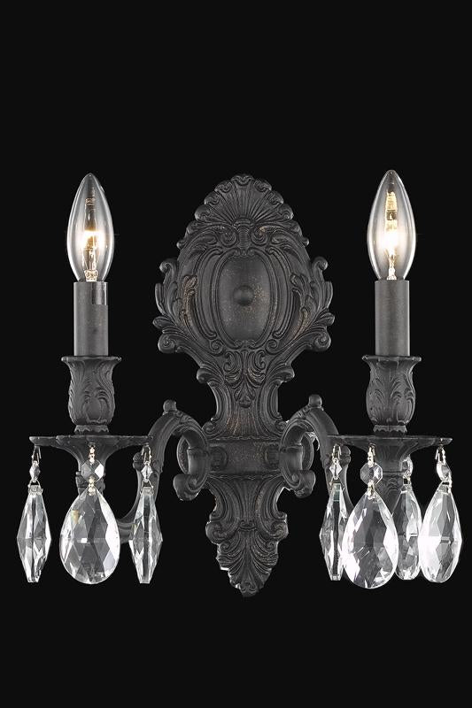 Elegant Lighting 8602W10DB/RC Two Light Chandelier