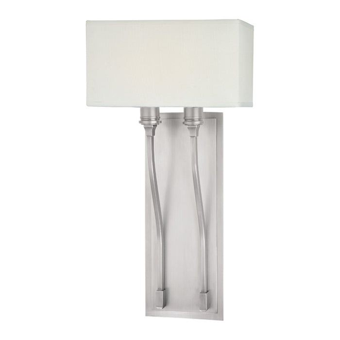 Hudson Valley 642-SN Two Light Wall Sconce, Satin Nickel