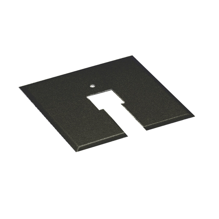 W.A.C. Lighting CP-BK Canopy Plate for Junction Box, Black