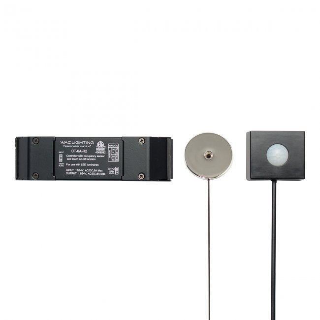 W.A.C. Lighting CT-6A-R2 Occupancy Sensor, Black
