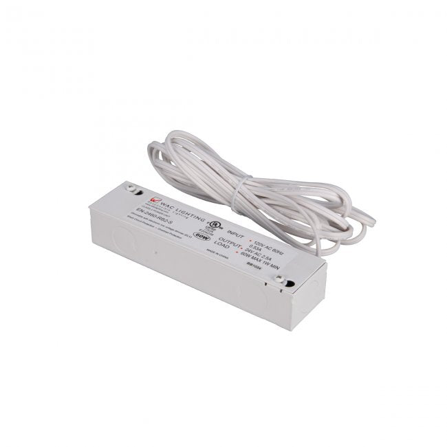 W.A.C. Lighting EN-2460-RB2-S Transformer, White