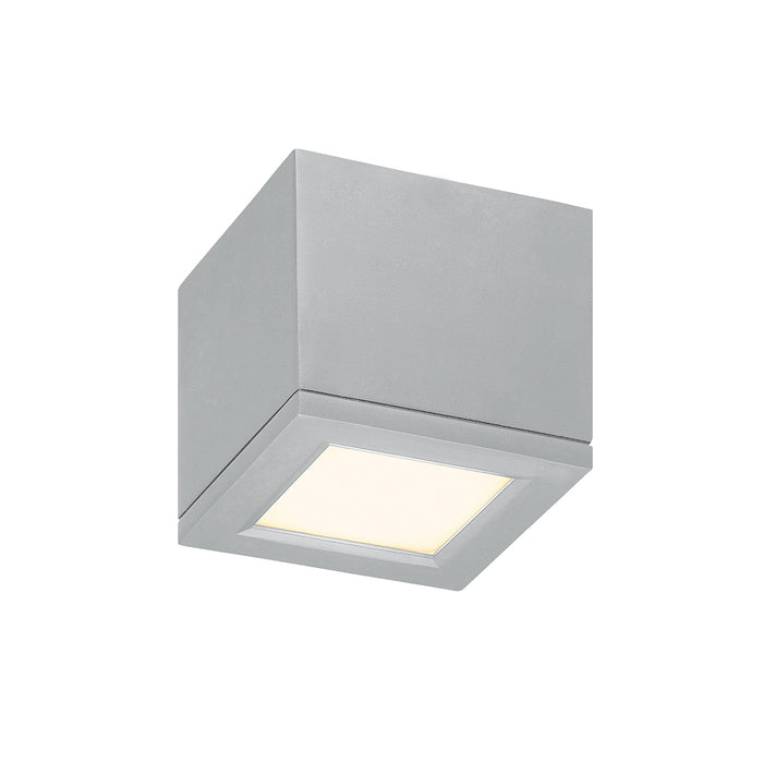 W.A.C. Lighting FM-W2505-AL LED Flush Mount, Brushed Aluminum