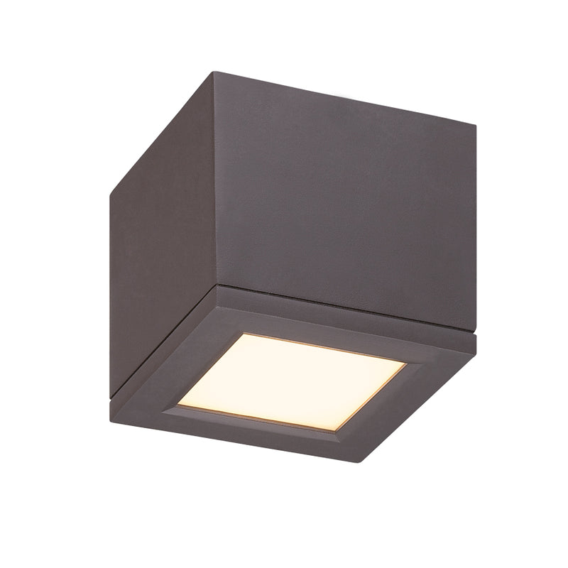 W.A.C. Lighting FM-W2505-BZ LED Flush Mount, Bronze