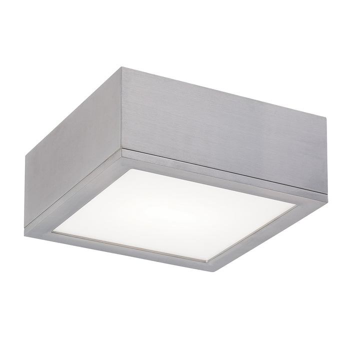 W.A.C. Lighting FM-W2510-AL LED Flush Mount, Brushed Aluminum