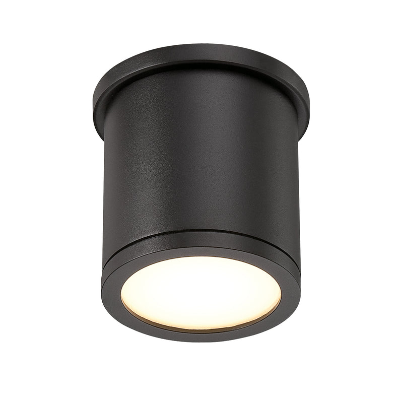 W.A.C. Lighting FM-W2605-BK LED Flush Mount, Black