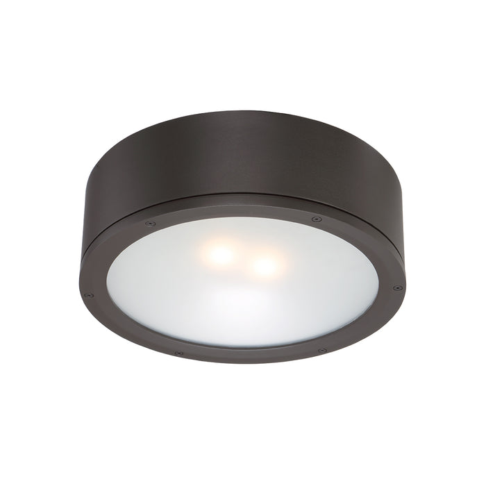 W.A.C. Lighting FM-W2612-BZ LED Flush Mount, Bronze