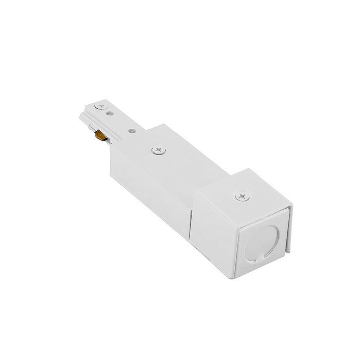 W.A.C. Lighting HBXLE-WT Track Connector, White