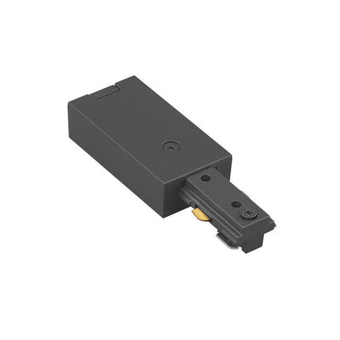 W.A.C. Lighting HLE-BK Track Connector, Black