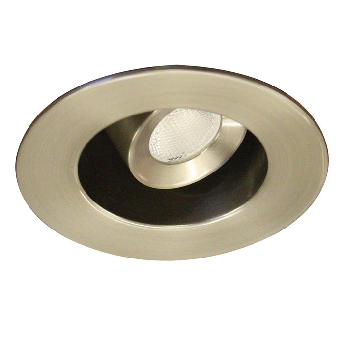 W.A.C. Lighting HR-LED232R-27-BN LEDme Miniature Recessed Task Light, Brushed Nickel