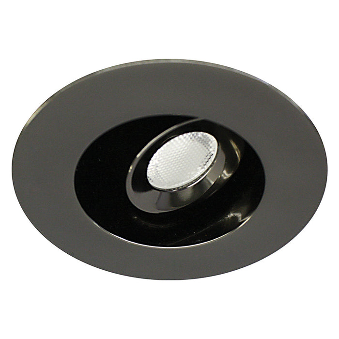 W.A.C. Lighting HR-LED232R-35-GM LEDme Miniature Recessed Task Light, Gun Metal