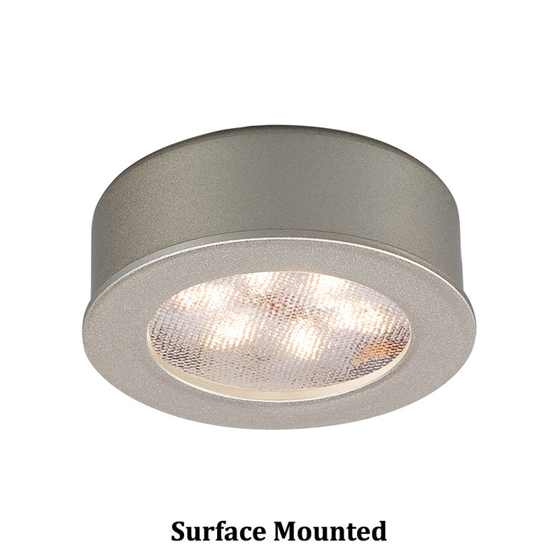 W.A.C. Lighting HR-LED87-BN LED Button Light, Brushed Nickel