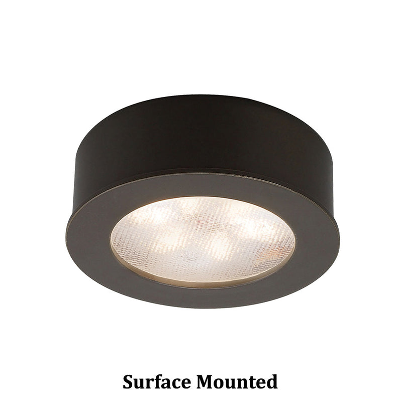 W.A.C. Lighting HR-LED87-DB LED Button Light, Dark Bronze