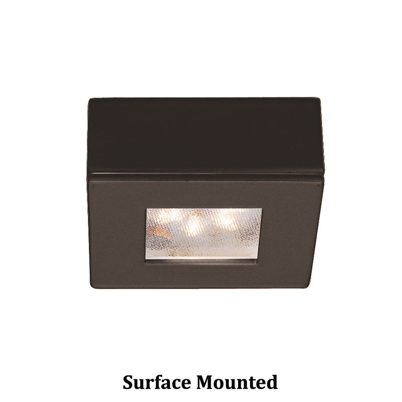 W.A.C. Lighting HR-LED87S-DB LED Button Light, Dark Bronze