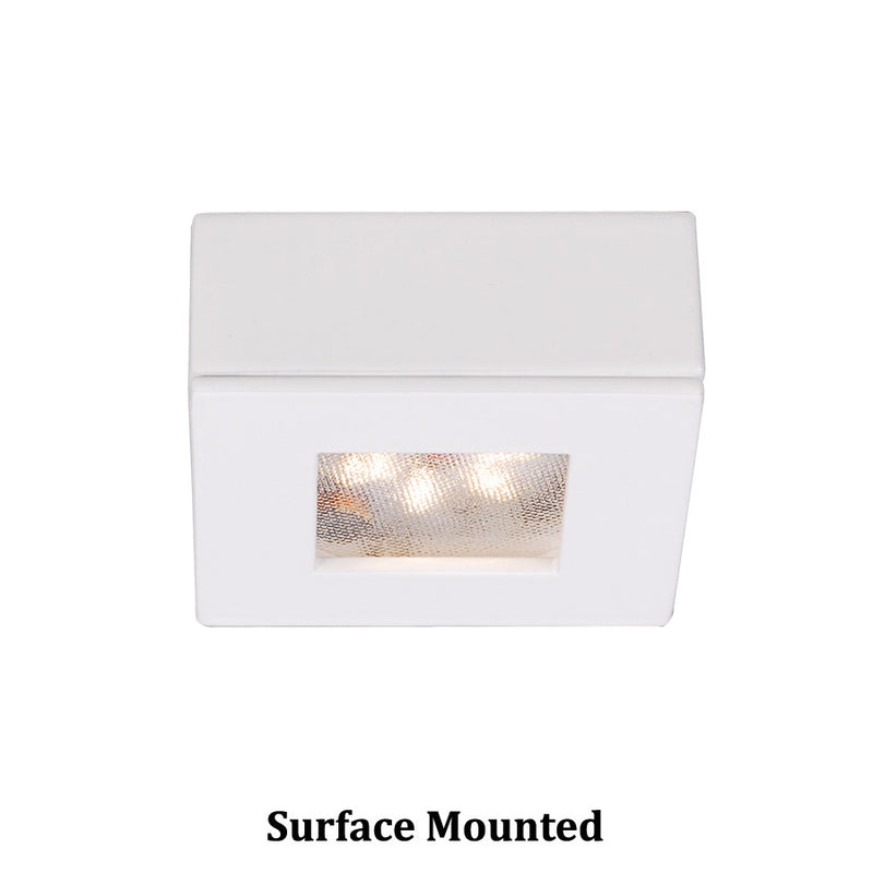 W.A.C. Lighting HR-LED87S-WT LED Button Light, White