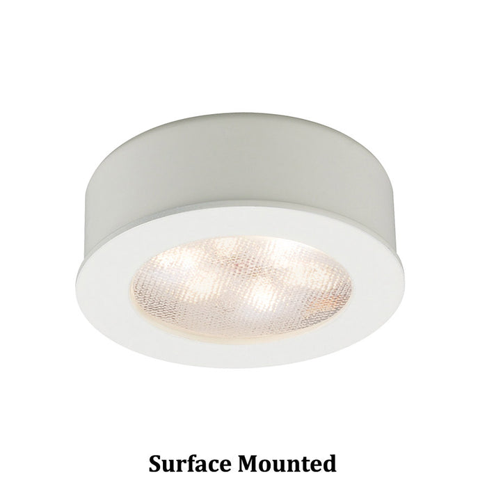 W.A.C. Lighting HR-LED87-WT LED Button Light, White
