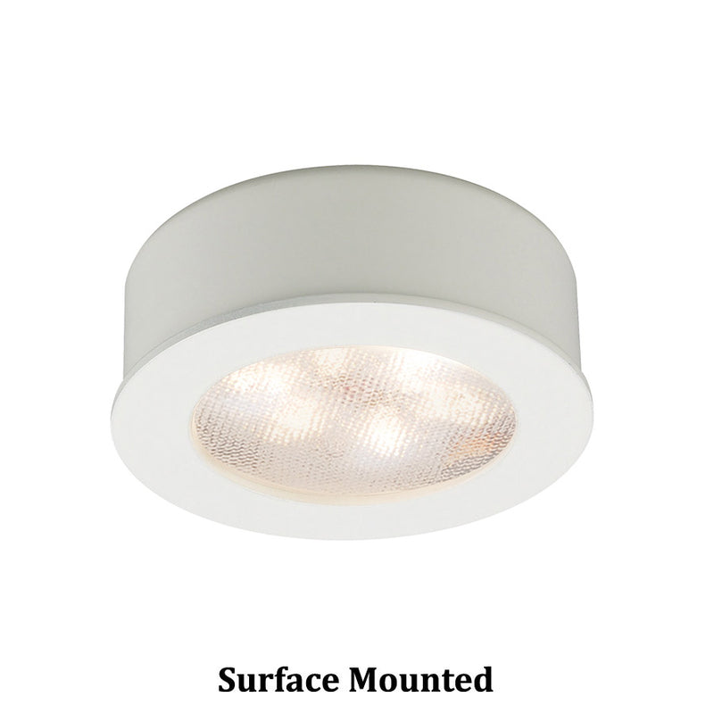 W.A.C. Lighting HR-LED87-WT LED Button Light, White
