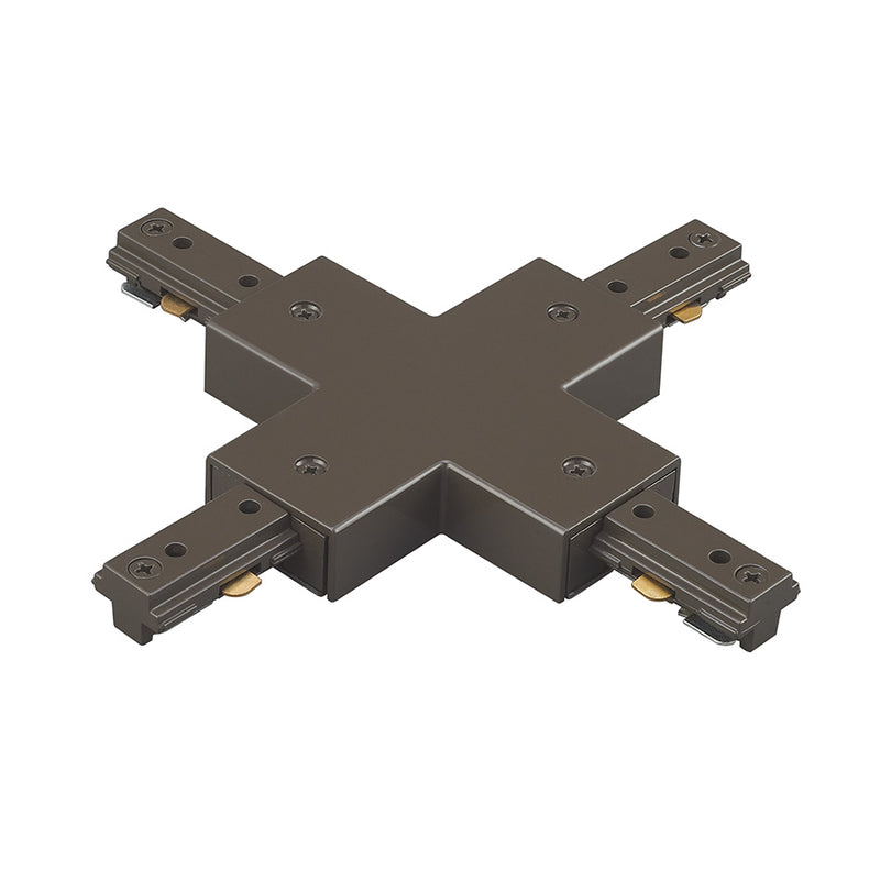 W.A.C. Lighting HX-DB Track Connector, Dark Bronze