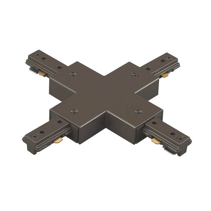 W.A.C. Lighting HX-DB Track Connector, Dark Bronze