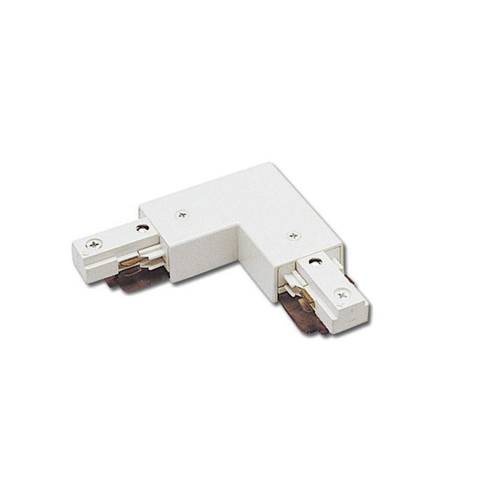 W.A.C. Lighting J2-LRIGHT-WT Track Connector, White