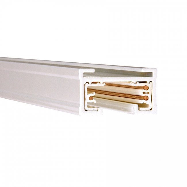 W.A.C. Lighting J2-T8-WT Track Two Circuit, White