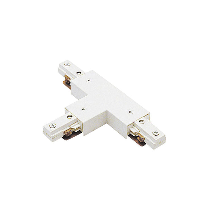 W.A.C. Lighting J2-T-WT Track Connector, White
