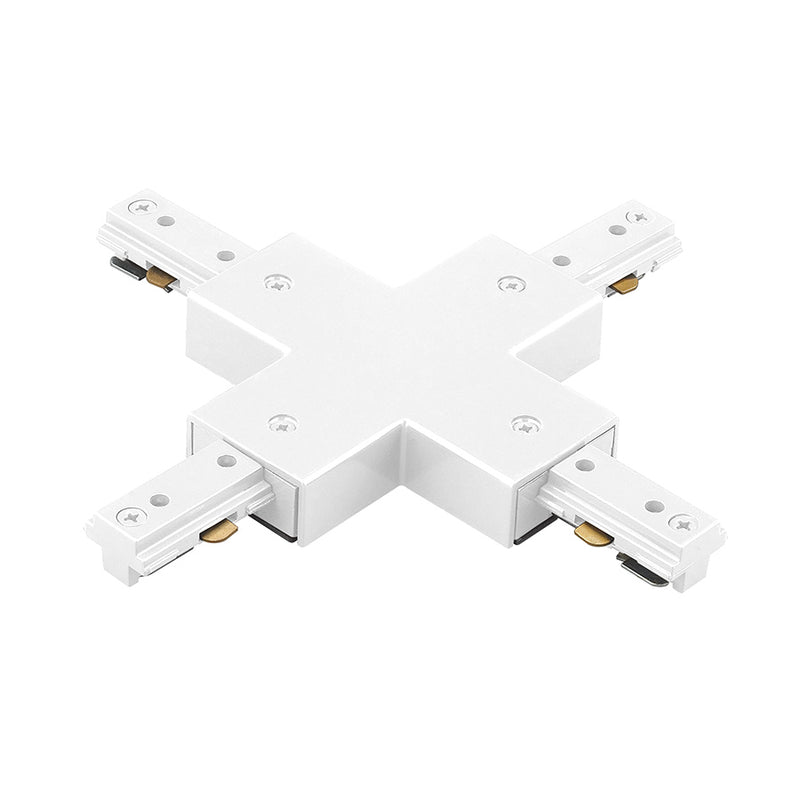 W.A.C. Lighting JX-WT Track Connector, White