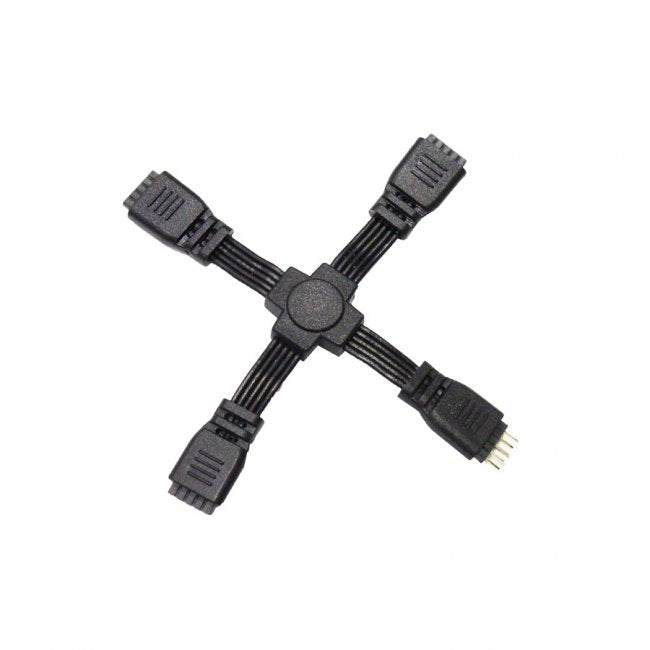 W.A.C. Lighting LED-TC-X Connector, Black