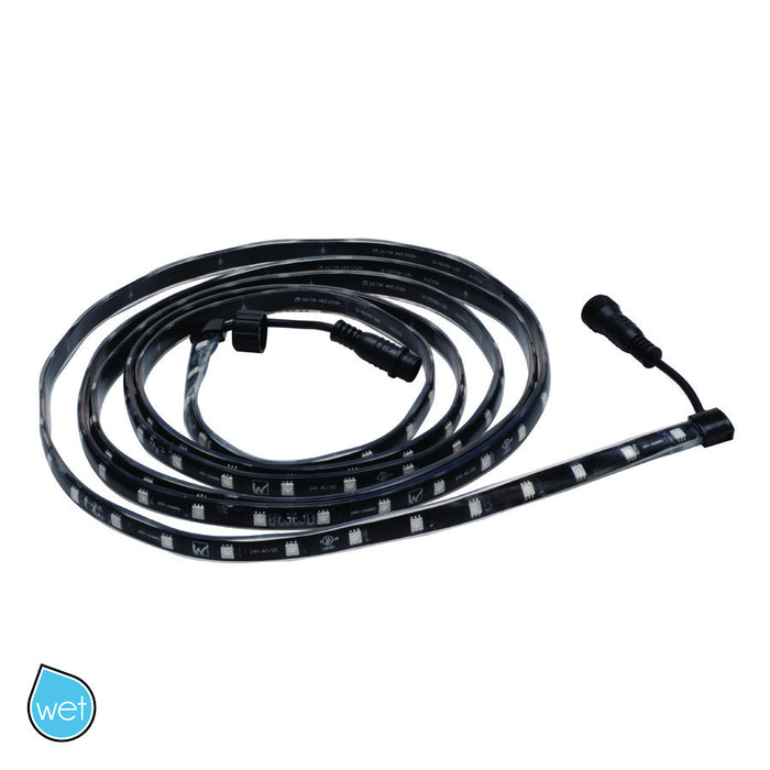 W.A.C. Lighting LED-TO2435-10-WT LED Tape Light, Black