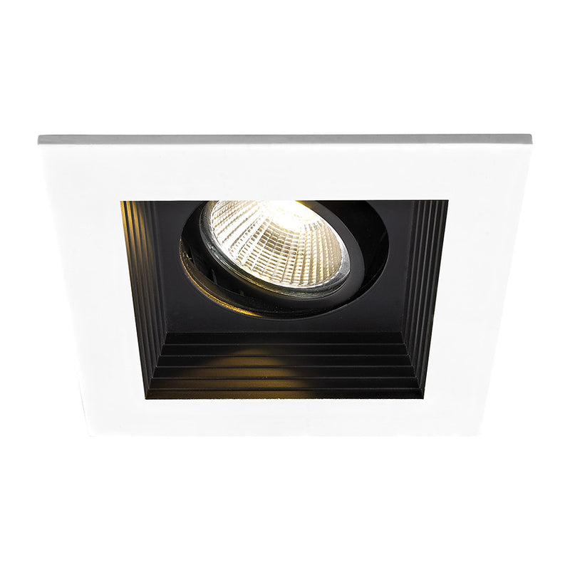 W.A.C. Lighting MT-3LD111NA-F930BK LED Single Light New Construction Housing with Trim and Light Engine, Black