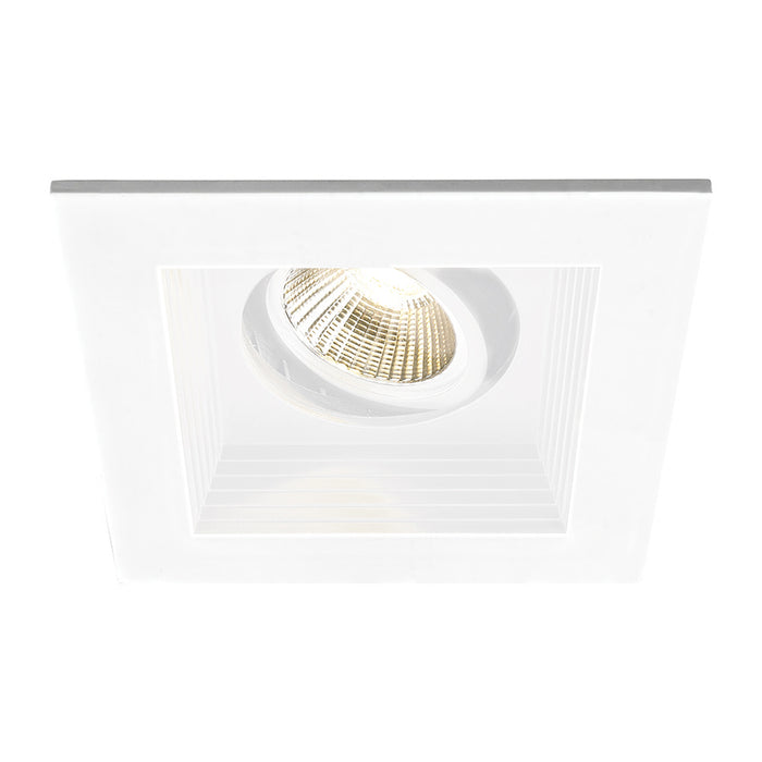 W.A.C. Lighting MT-3LD111NA-F930WT LED Single Light New Construction Housing with Trim and Light Engine, White