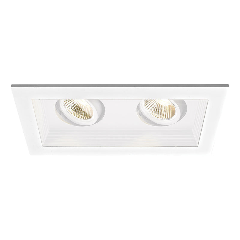 W.A.C. Lighting MT-3LD211NA-F930WT LED Two Light New Construction Housing with Trim and Light Engine, White