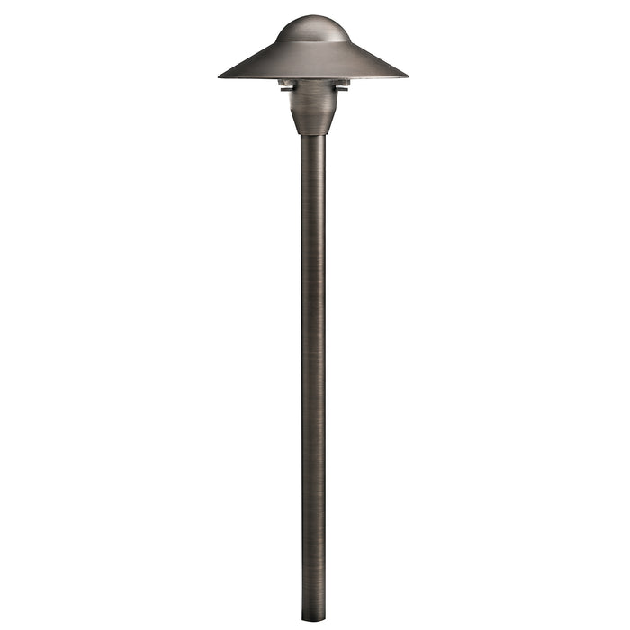 Kichler 15470CBR LED Path Light, Centennial Brass