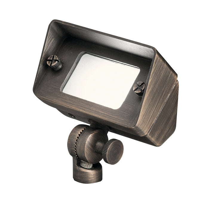 Kichler 15476CBR One Light Flood/Wall Wash, Centennial Brass