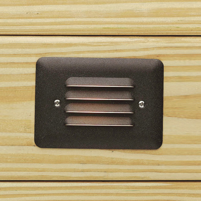 Kichler 15782AZT30R LED Step Light, Textured Architectural Bronze