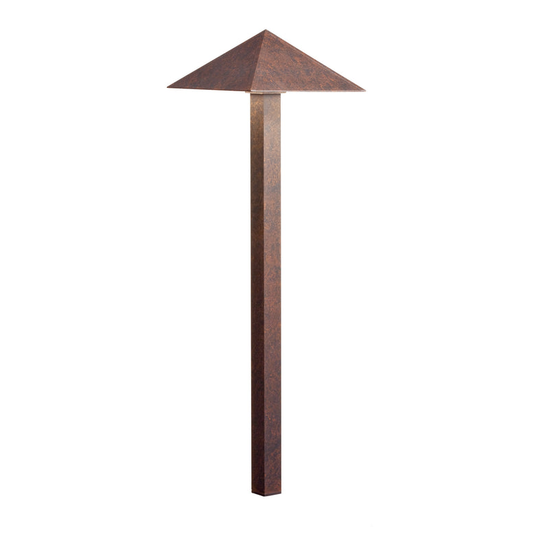 Kichler 15802TZT27R LED Path Light, Textured Tannery Bronze