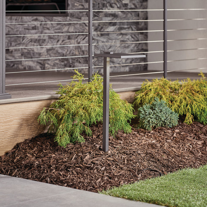 Kichler 15806BKT27R LED Path, Textured Black