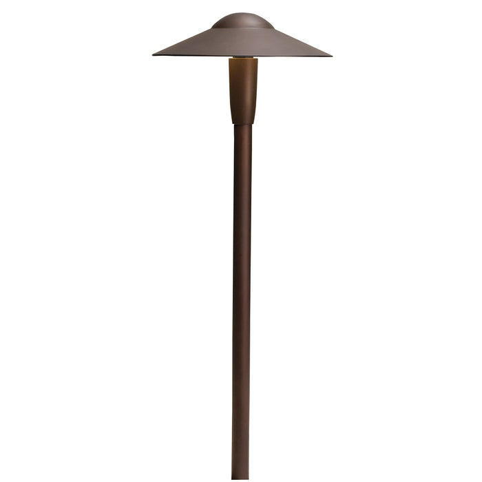 Kichler 15810AZT27R LED Path Light, Textured Architectural Bronze