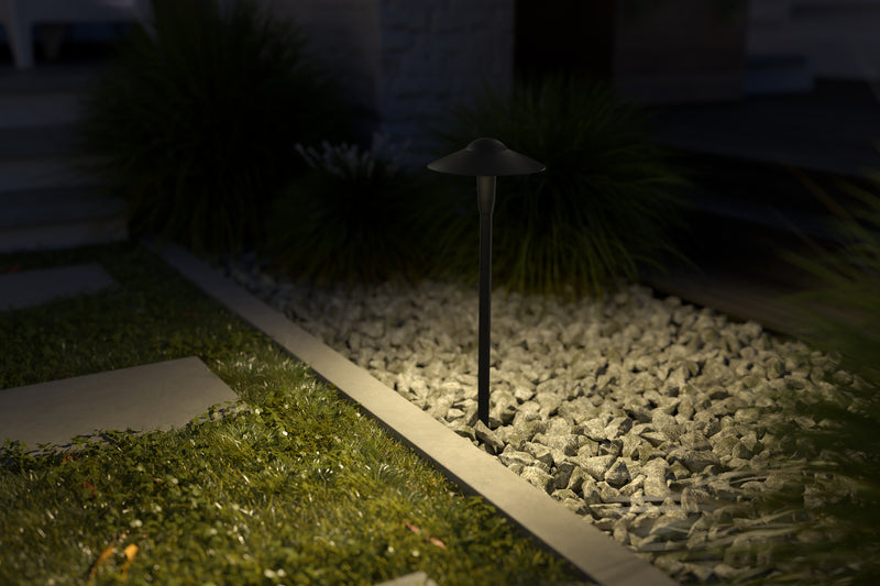 Kichler 15810BKT27R LED Path Light, Textured Black