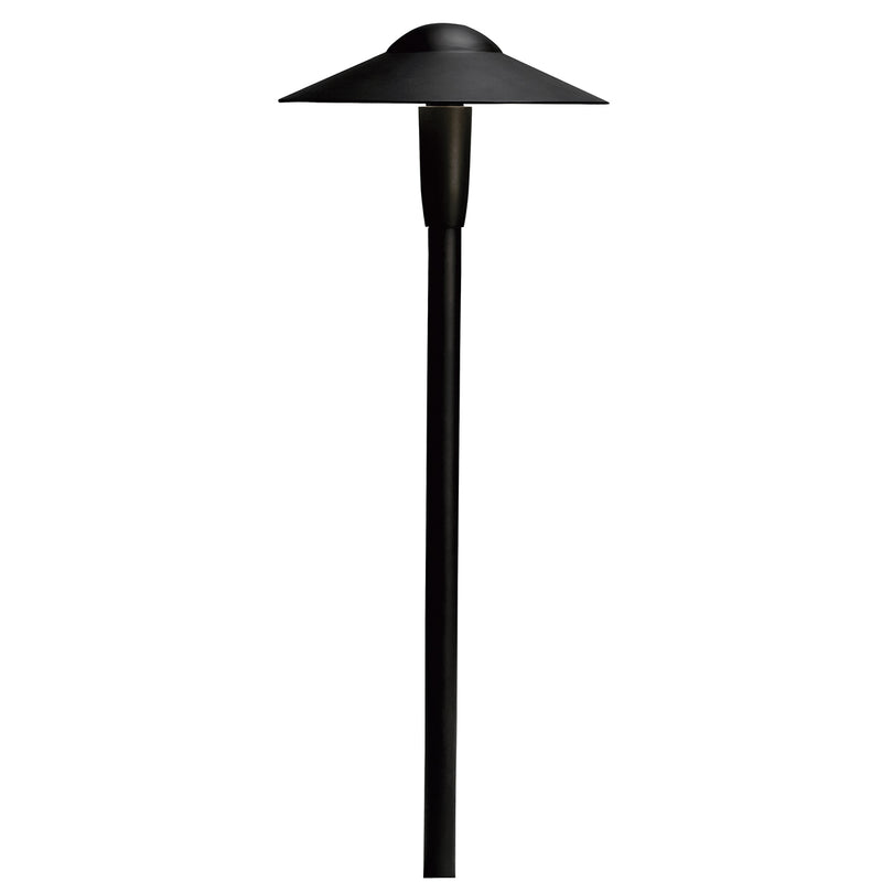 Kichler 15810BKT30R LED Path Light, Textured Black