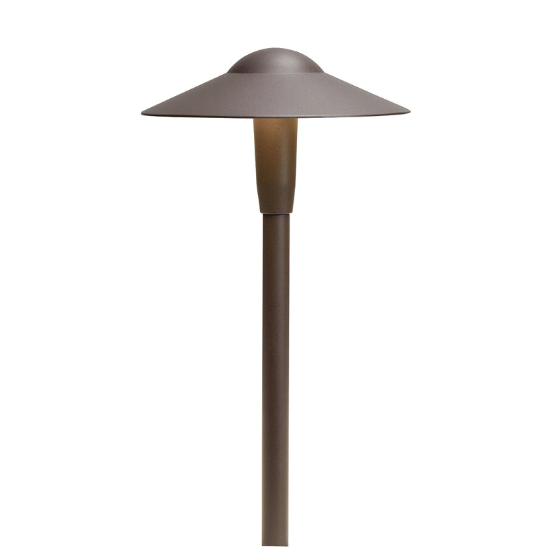 Kichler 15811AZT27R LED Path Light, Textured Architectural Bronze