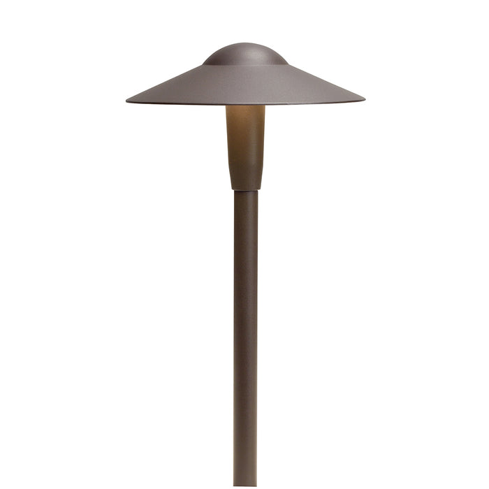 Kichler 15811AZT27R LED Path Light, Textured Architectural Bronze