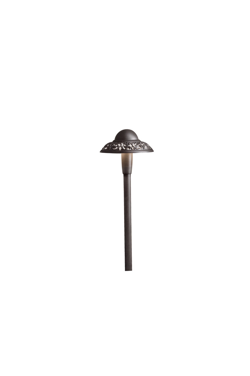 Kichler 15857AZT30R LED Path Light, Textured Architectural Bronze