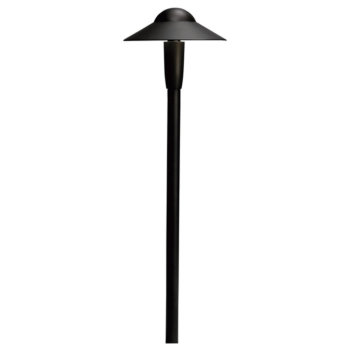 Kichler 15870BKT30R LED Path Light, Textured Black