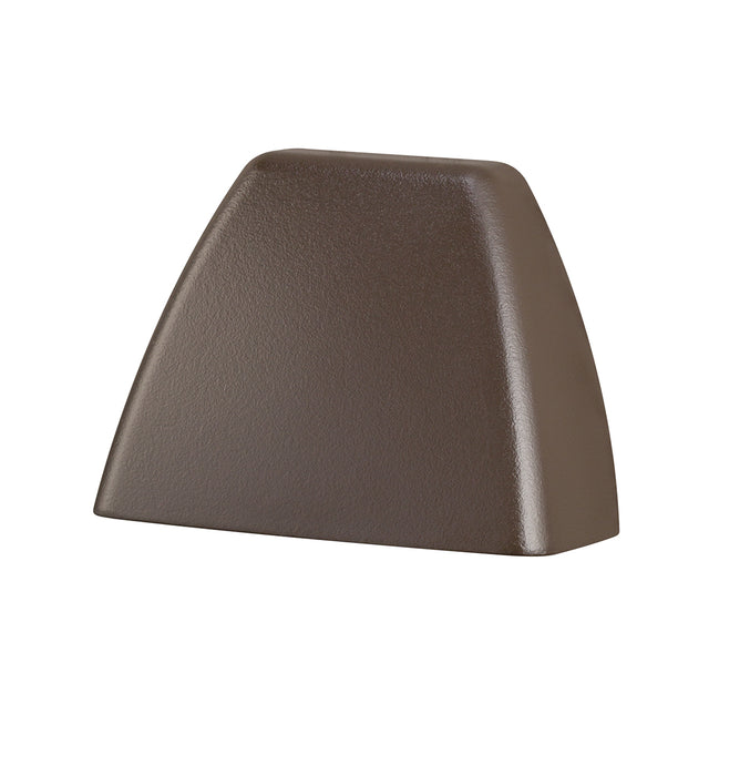Kichler 16111AZT27 LED Deck Light, Textured Architectural Bronze