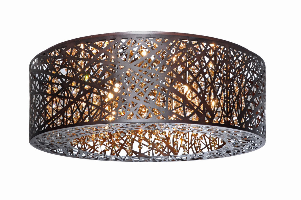 ET2 E21301-10BZ/BUL LED Flush Mount, Bronze