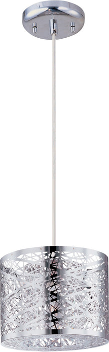 ET2 E21306-10PC/BUL LED Mini Pendant, Polished Chrome